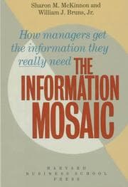 Tapa de The information mosaic