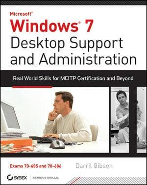 Tapa de MICROSOFT WINDOWS 7 DESKTOP SUPPORT AND ADMINISTRATION: REAL WORLD SKILL FOR MCITP CERTIFICATION AND BEYOND