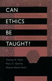 Tapa de Can ethics be taught?