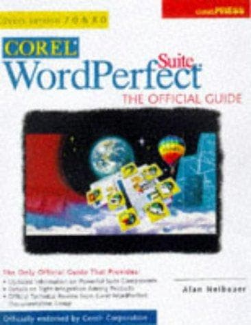 Tapa de Corel WordPerfect Suite 8