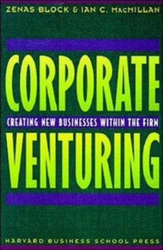 Tapa de Corporate Venturing