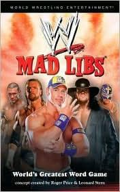 Tapa de WWE Mad Libs