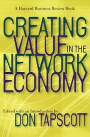 Tapa de Creating Value in the Network Economy