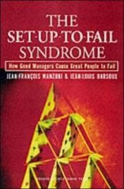 Tapa de The Set-Up-To-Fail Syndrome