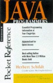 Tapa de Java Programmer's Reference