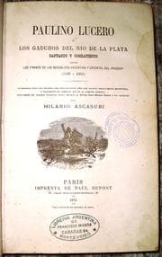 Tapa de Paulino Lucero