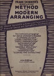 Tapa de Frank Skinner's Simplified Method for Modern Arranging