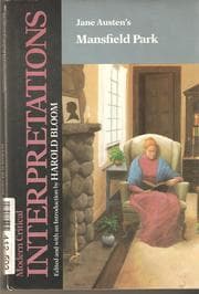 Tapa de Jane Austen's Mansfield Park