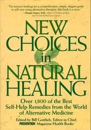 Tapa de NEW CHOICES IN NATURAL HEALING