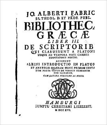 Tapa de Bibliotheca Graecae