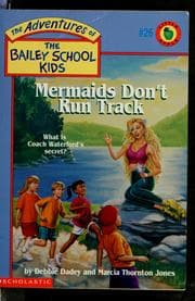 Tapa de Mermaids Don't Run Track (The Adventures of the Bailey School Kids #26)