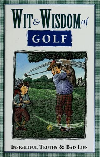Tapa de Wit & wisdom of golf