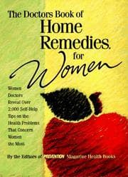 Tapa de The doctors book of home remedies for women