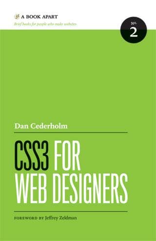 Tapa de CSS3 for Web Designers