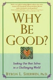 Tapa de Why be good?