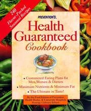 Tapa de Prevention's health guaranteed cookbook