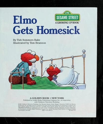 Tapa de Elmo gets homesick