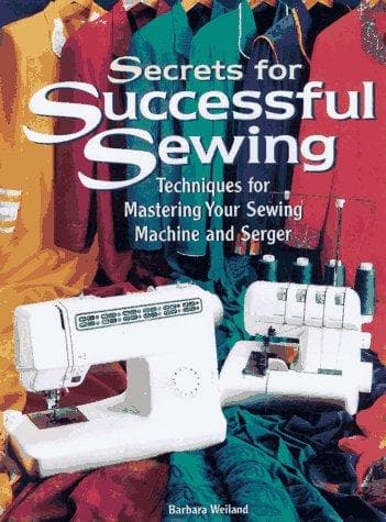 Tapa de Secrets for successful sewing