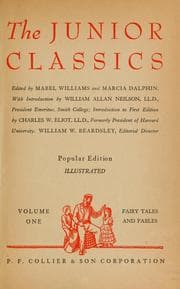 Tapa de The Junior Classics Volume One Fairy Tables and Fables