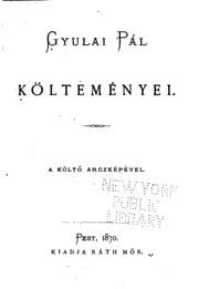 Tapa de Költeményei