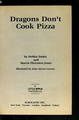 Tapa de Dragons don't cook pizza