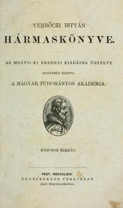 Tapa de Hármaskönyve