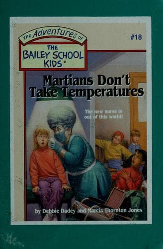 Tapa de Martians don't take temperatures