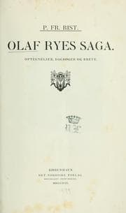 Tapa de Olaf Ryes saga
