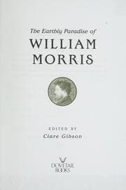 Tapa de The earthly paradise of William Morris