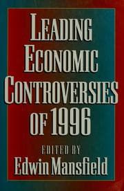 Tapa de Leading economic controversies of 1996