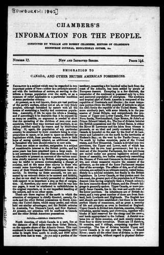 Tapa de Chambers's information for the people