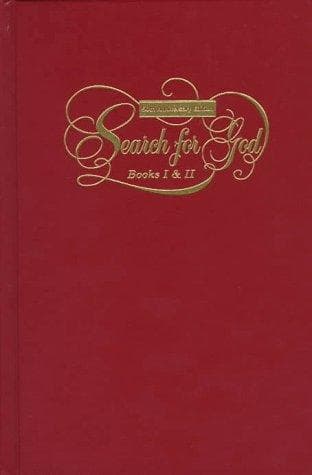 Tapa de A search for God