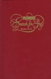 Tapa de A search for God