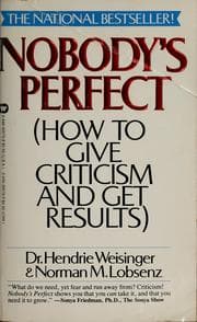 Tapa de Nobody's perfect