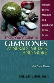 Tapa de Edgar Cayce guide to gemstones, minerals, metals, and more