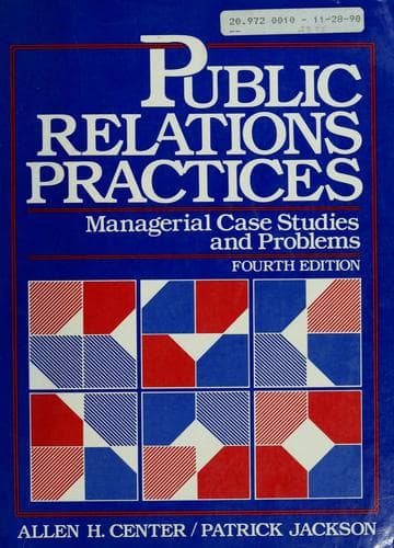 Tapa de Public relations practices