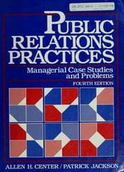 Tapa de Public relations practices