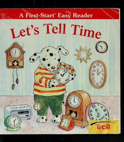Tapa de Let's tell time