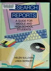 Tapa de Research Reports