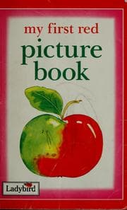 Tapa de My First Red Picture Book