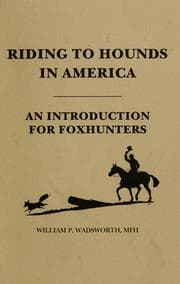 Tapa de Riding to hounds in America