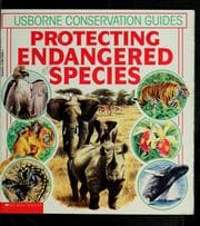 Tapa de Protecting Endangered Species (Conservation Guides)