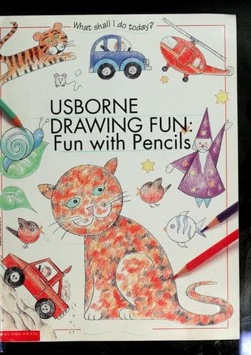 Tapa de Usborne drawing fun