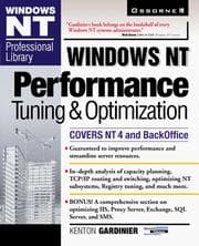 Tapa de Windows NT performance tuning & optimization