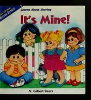 Tapa de It's mine!