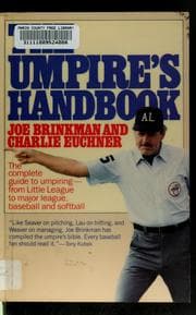 Tapa de The umpire's handbook