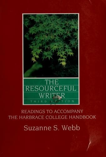 Tapa de The Resourceful writer