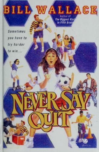 Tapa de Never say quit