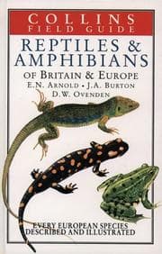 Tapa de A field guide to the reptiles and amphibians of Britain and Europe