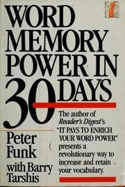 Tapa de Word memory power in 30 days